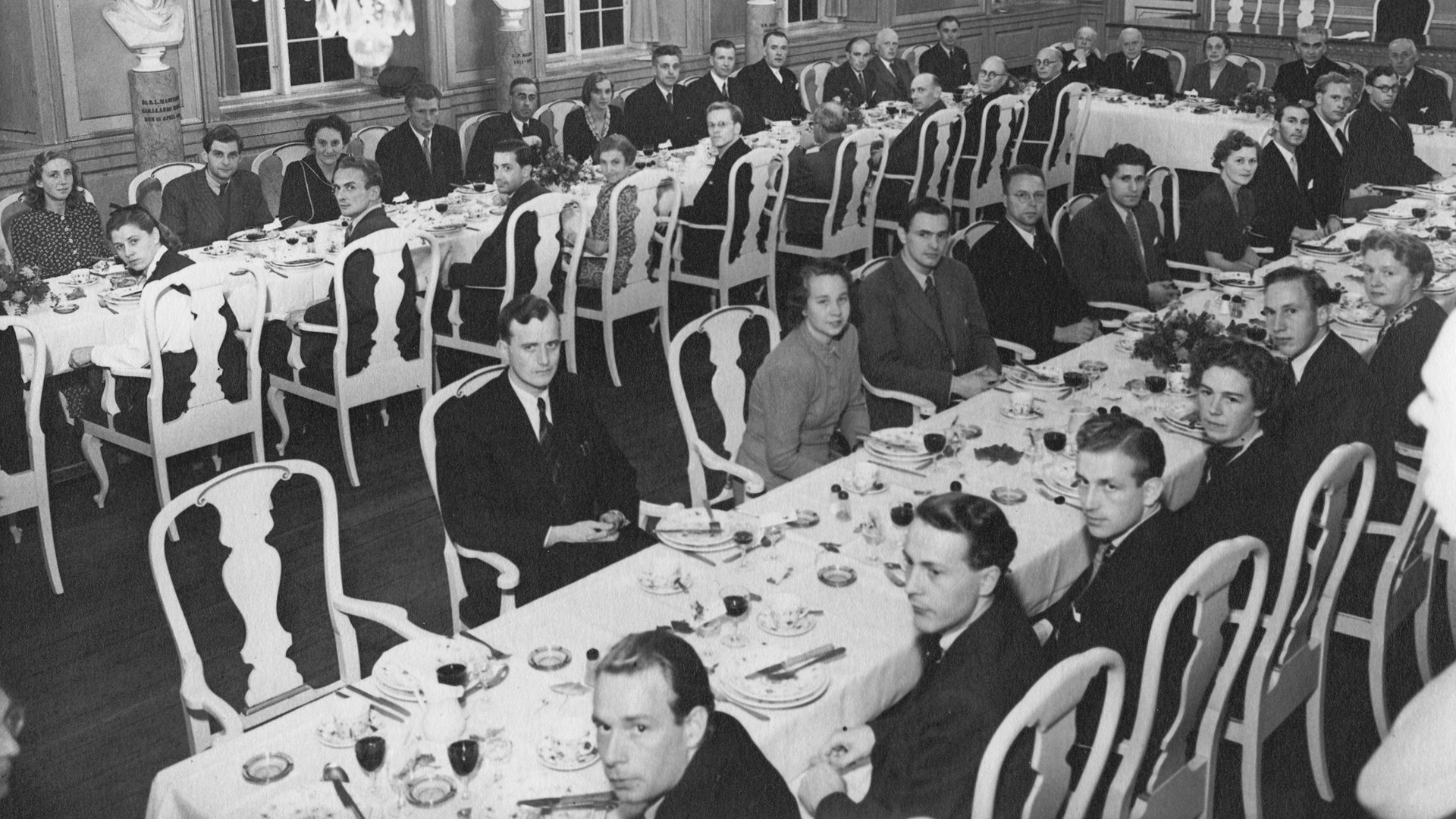 Aftrædelsesfest for Anker Engelund 1959