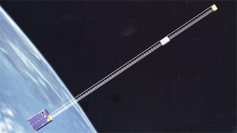 Rendering af Ørsted-satellitten 1991